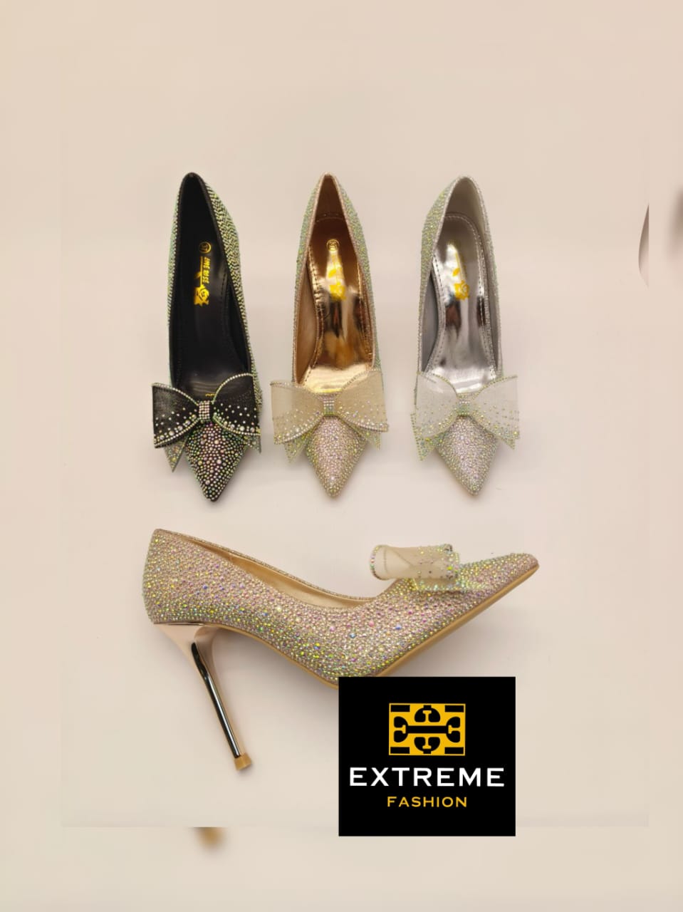 BOWTIE ELEGENT HEELS