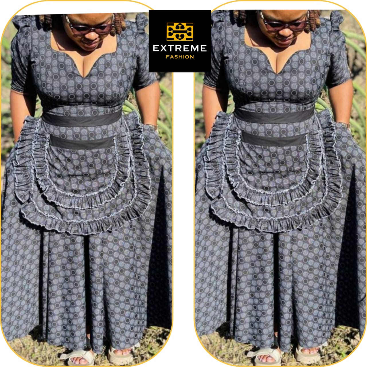 3piece traditional dress