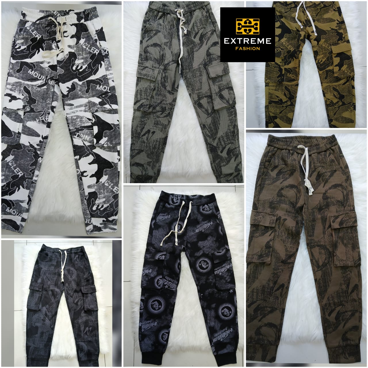 men's painted sweatpants
