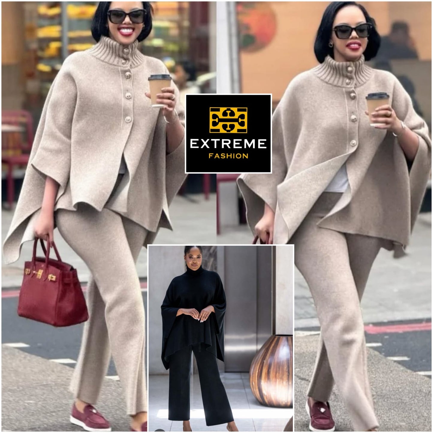 knitted pullover 2pc st