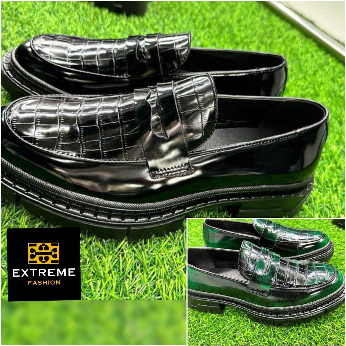 crocodile men's luxury formal shoes