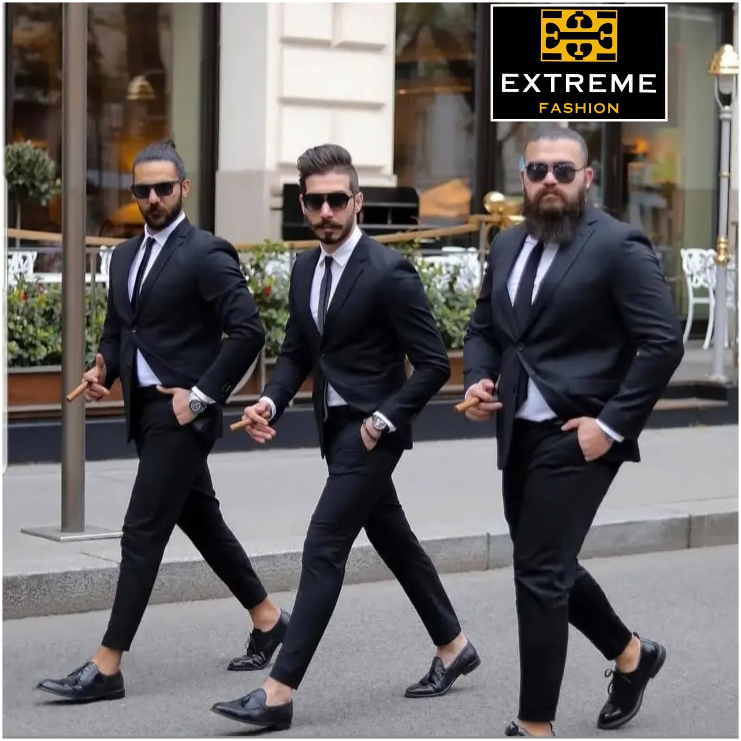 luxury men's 2pc suit