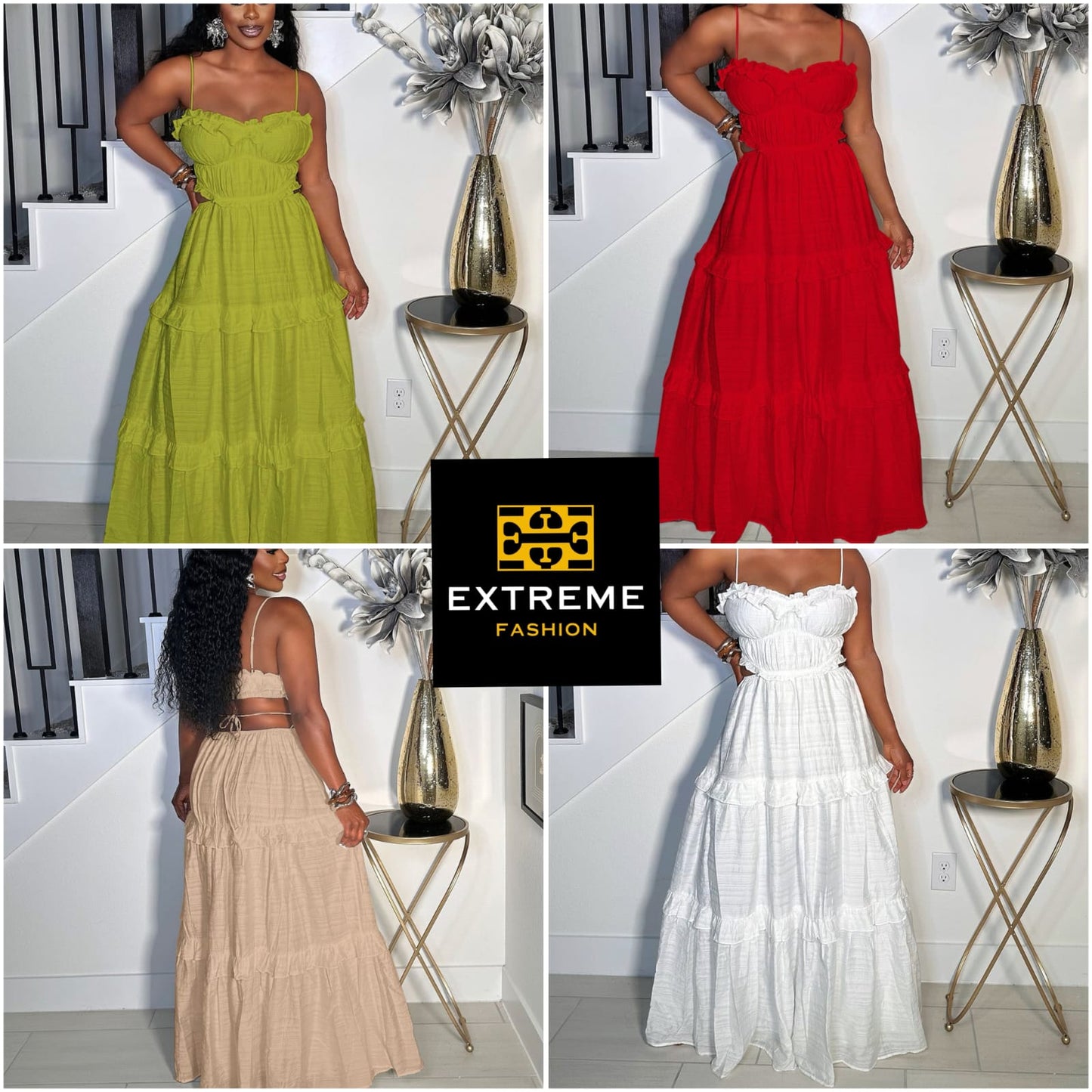 backless sexy maxi dress