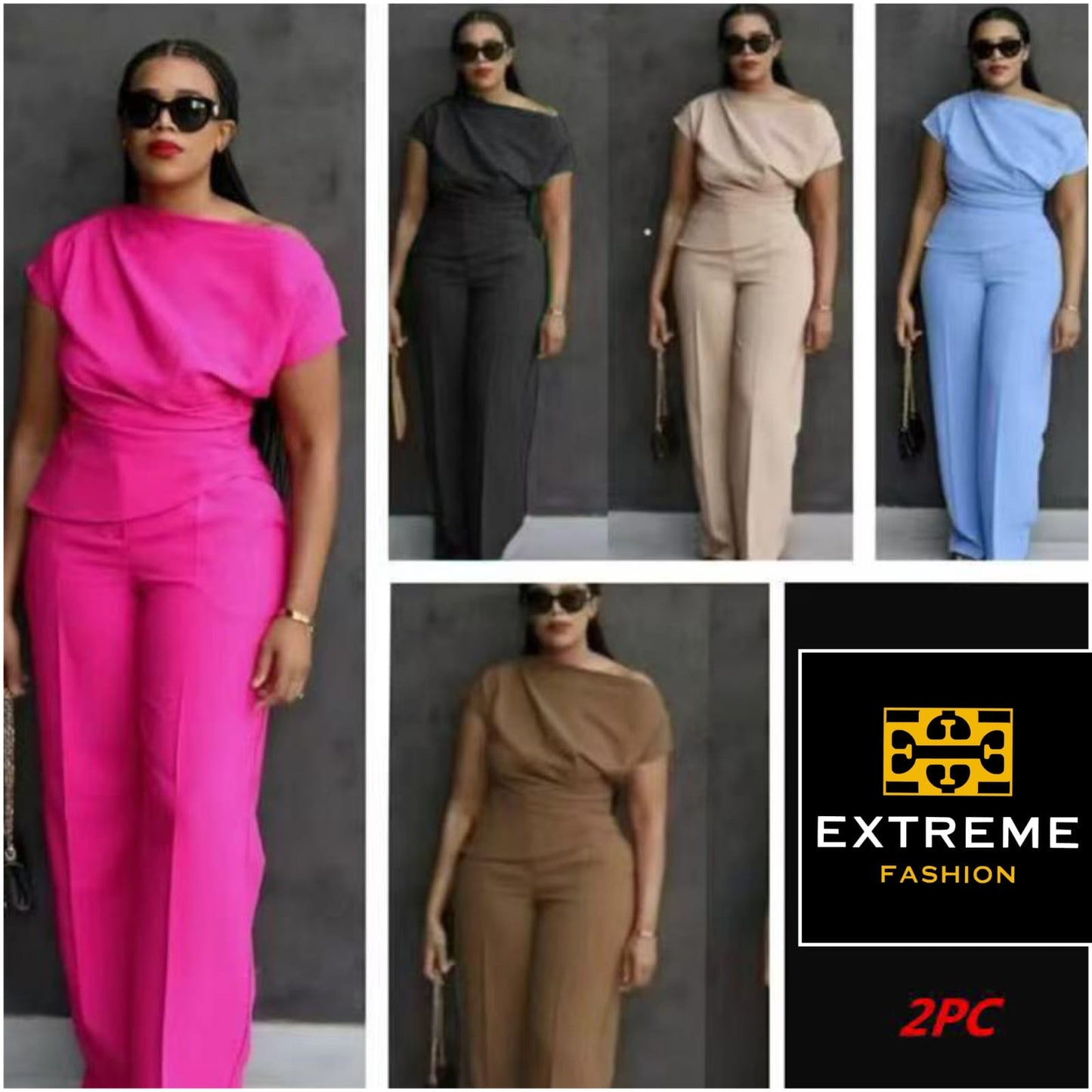 off shoulder formal 2pc set