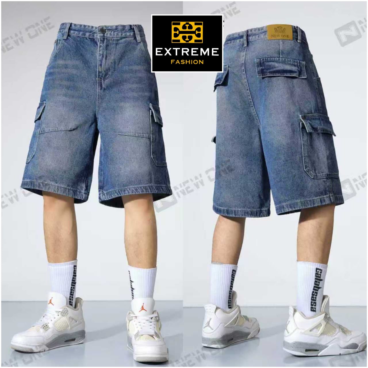 men's denim shorts