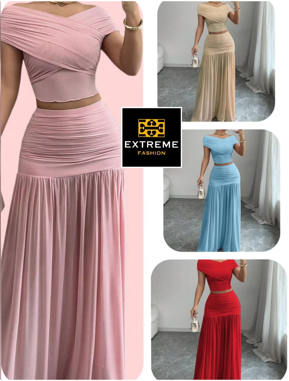 stretch elegent 2pc set