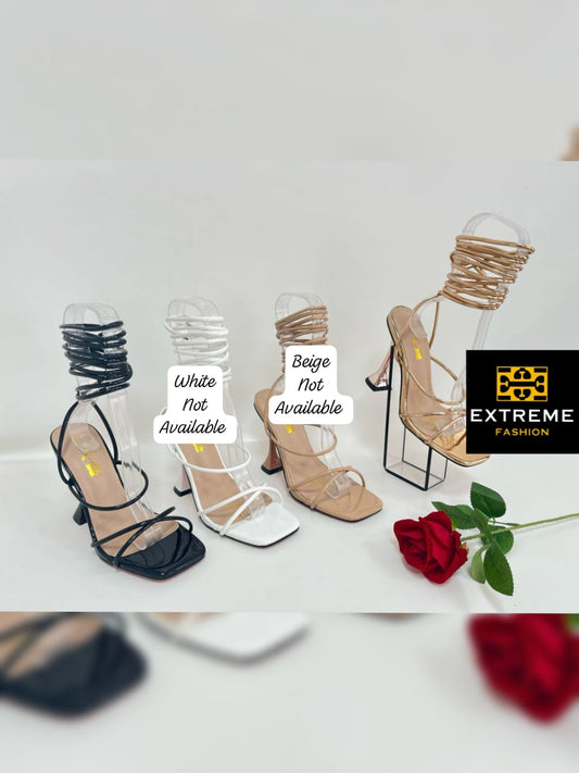 block square shape heels