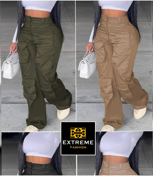 multi pockets cargo pants