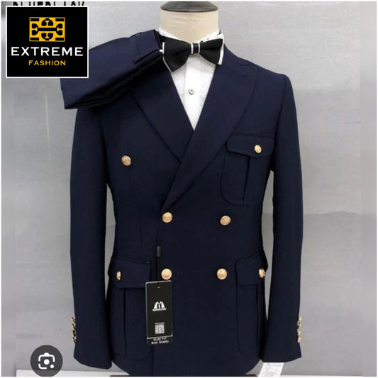 2pc men's safari suit