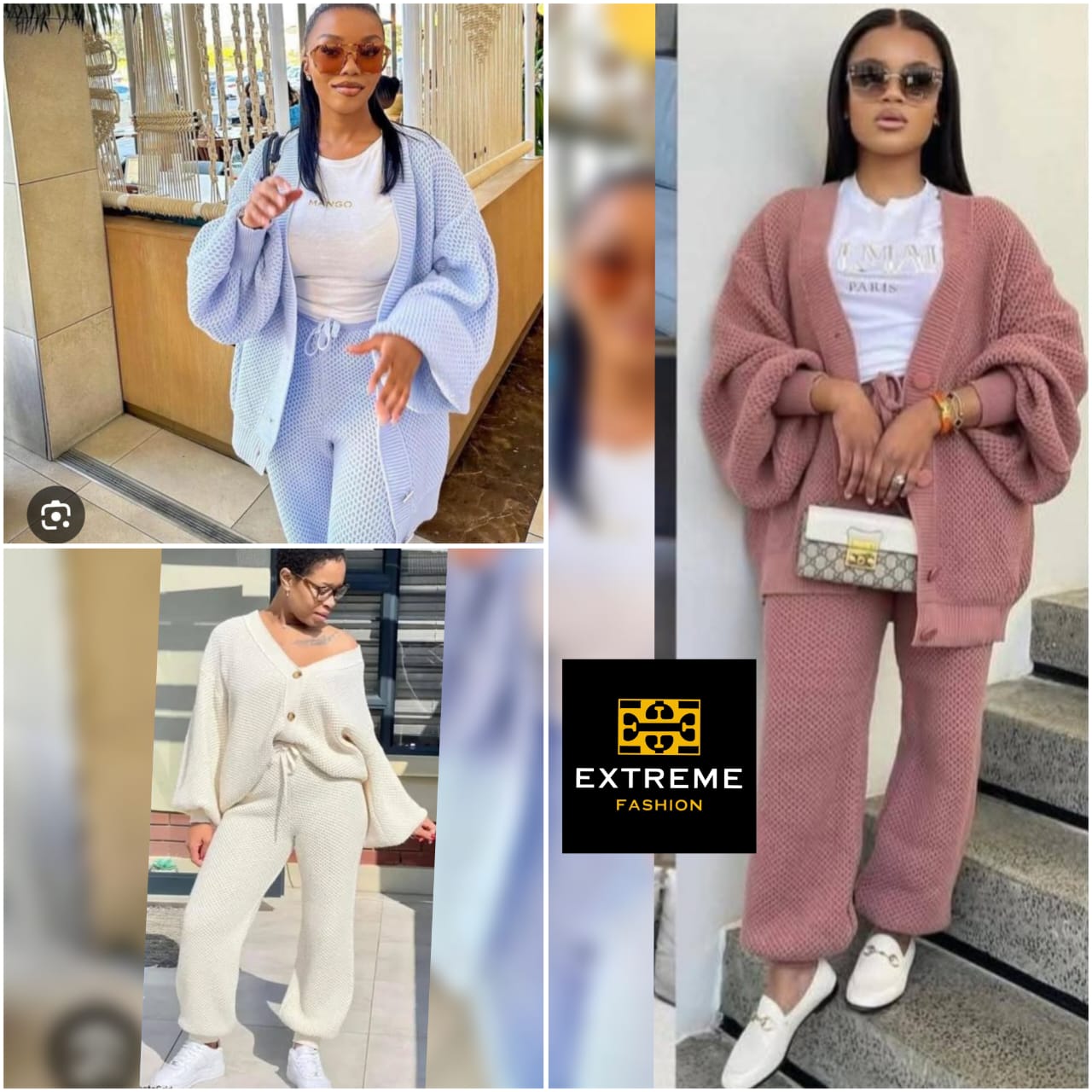 elegent knitted 2pc set