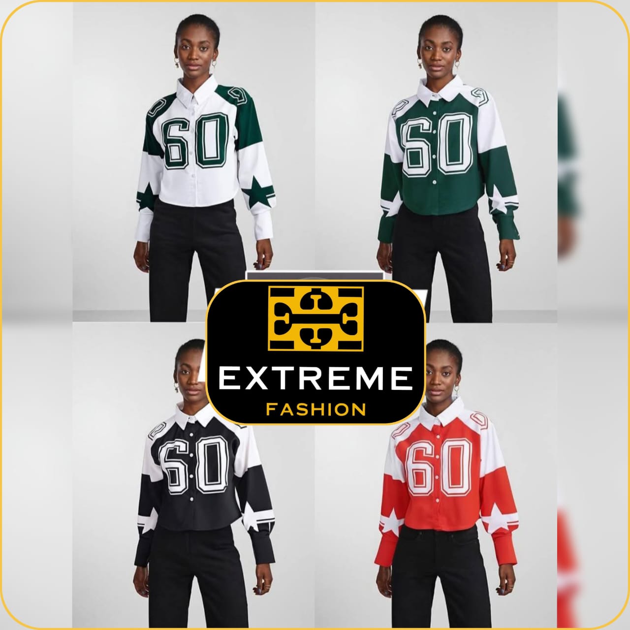 long sleeve crop shirts