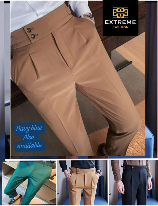 men's slim fit formal pants