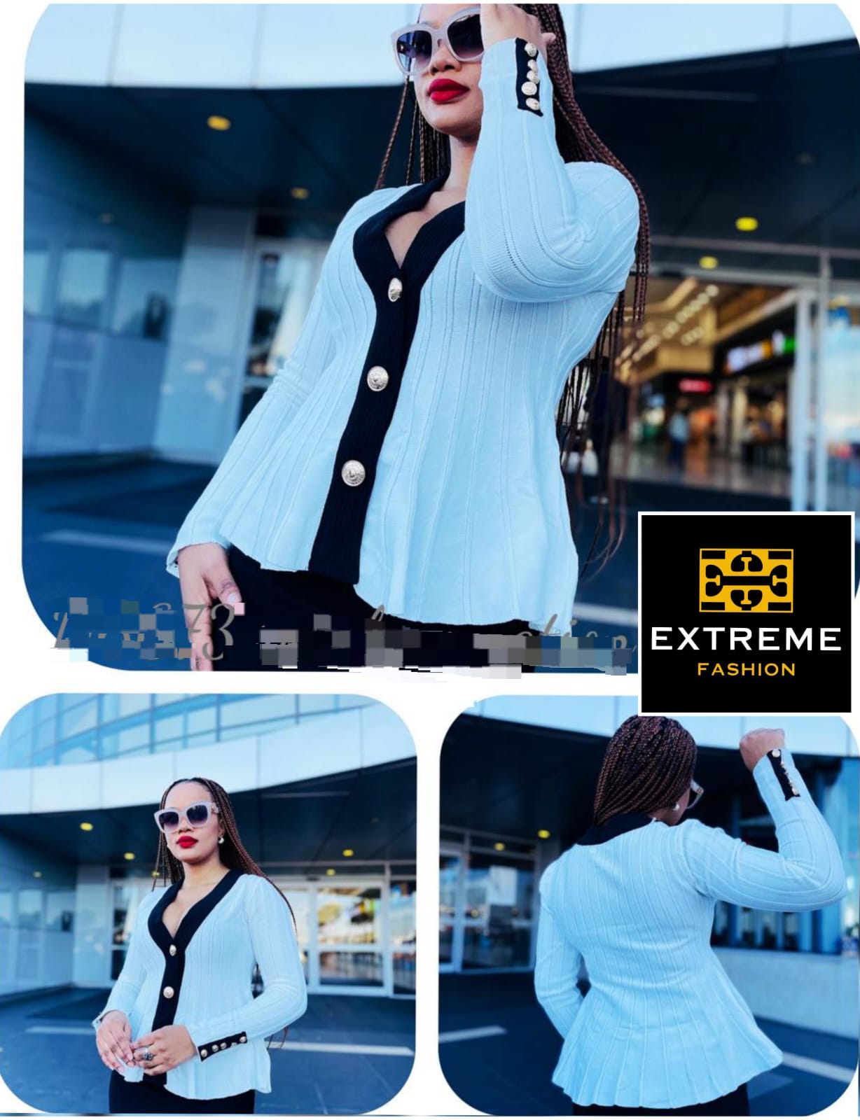 long sleeve knitted top