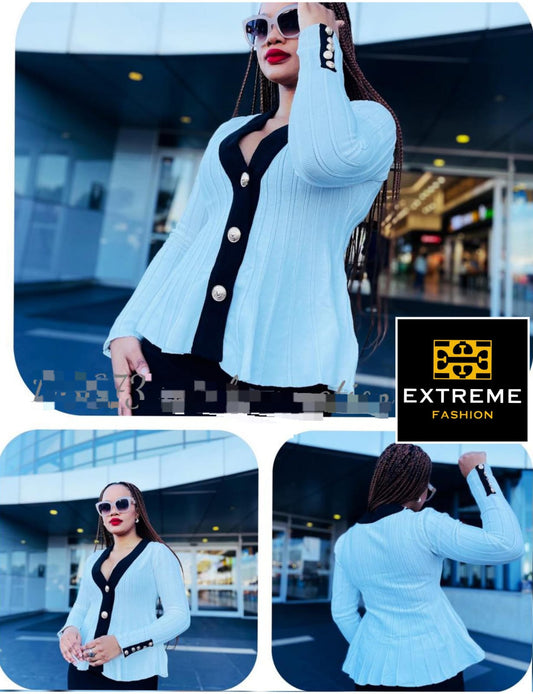 long sleeve knitted top