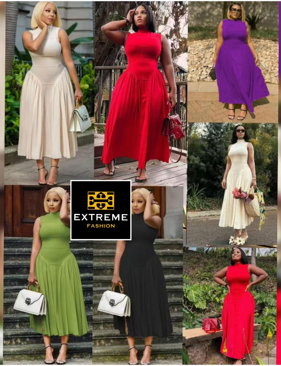 sleeveless elegent dress