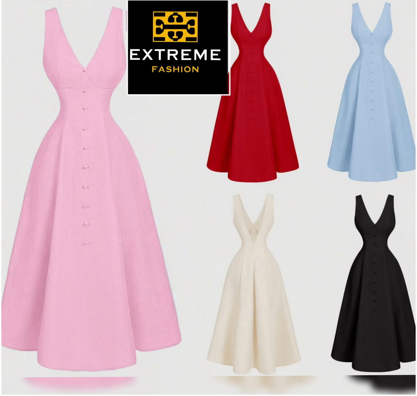 sleeveless elegent dress