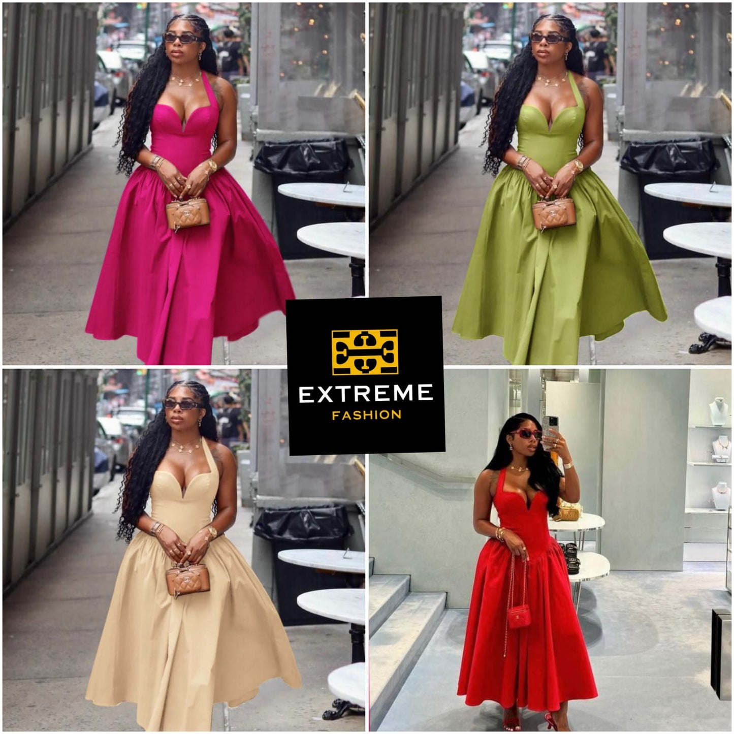 backless elegent dress