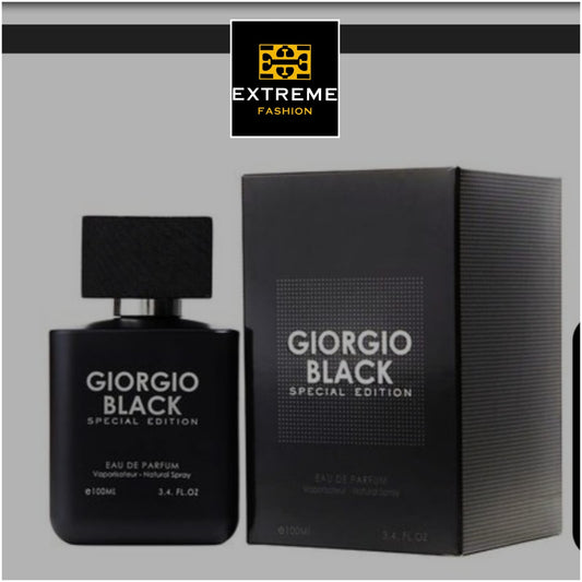 100ml GIORGIO BLACK men's fragrance