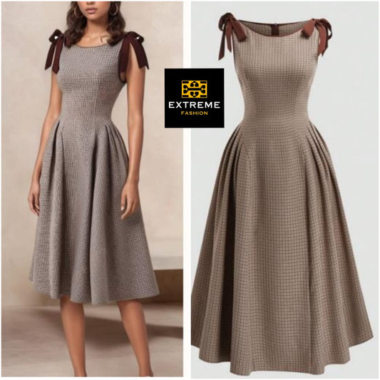 sleeveless elegent dress