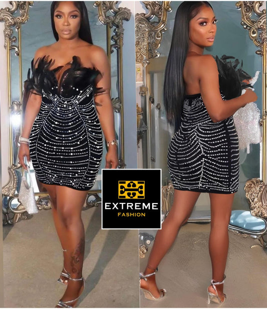 sleeveless knitted bodycon dress