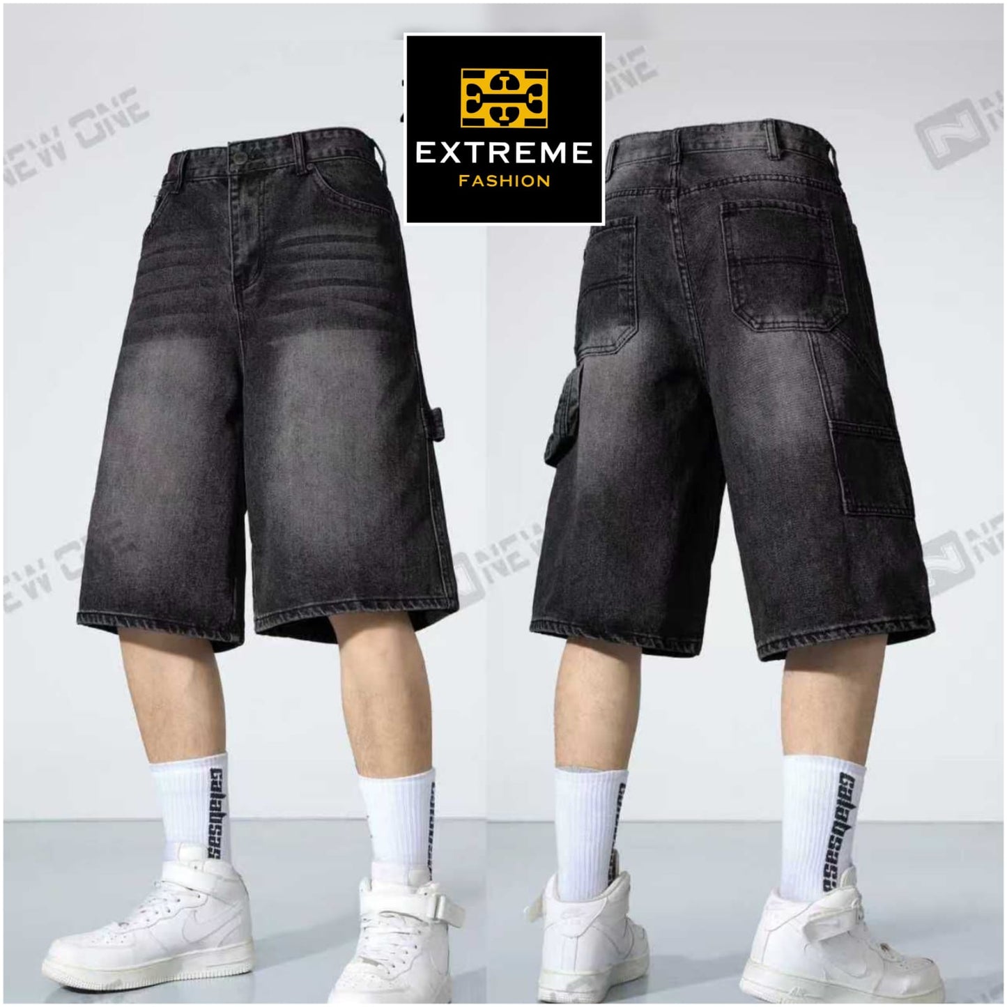 men's denim shorts