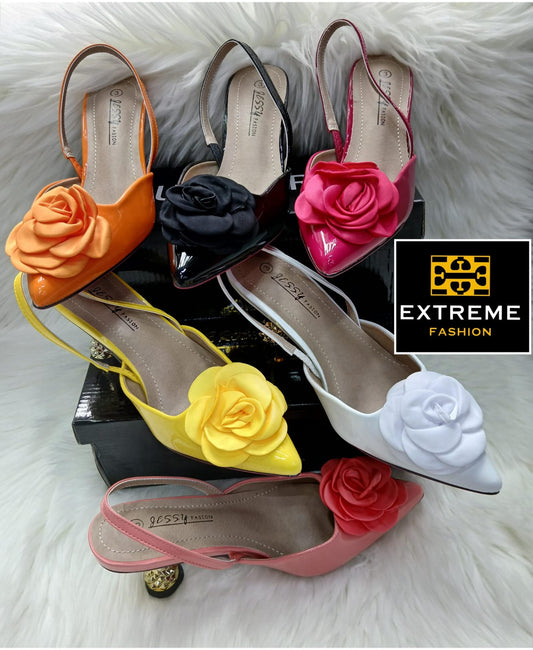 flowie short  pointed heels