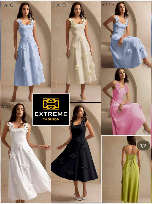 flowie patchwork dress