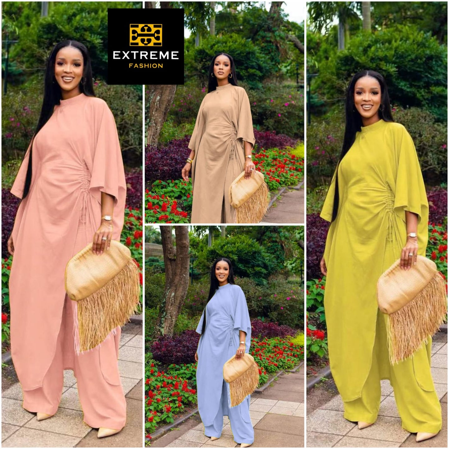 baggy draw string 2pc set